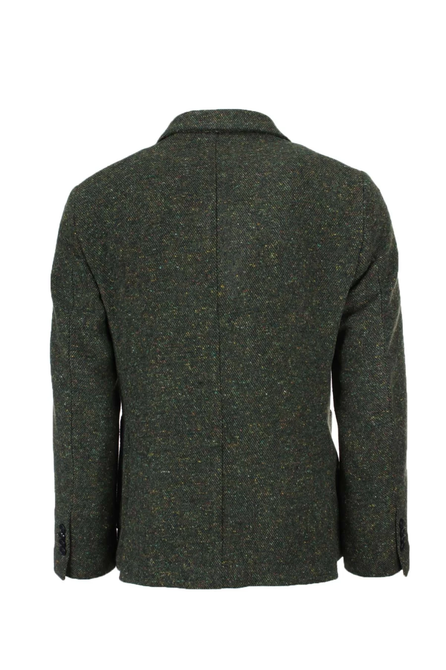 "Gilles Men's Colorful Dotted Single-Breasted Jacket - Prestigemodauomo Collection"