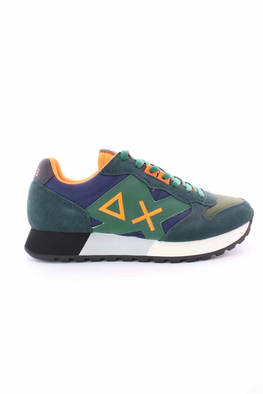 SUN68 Jaki Fluo Men's Sneakers - Lightweight Comfortable Casual Shoes - Prestige Moda Uomo Collection