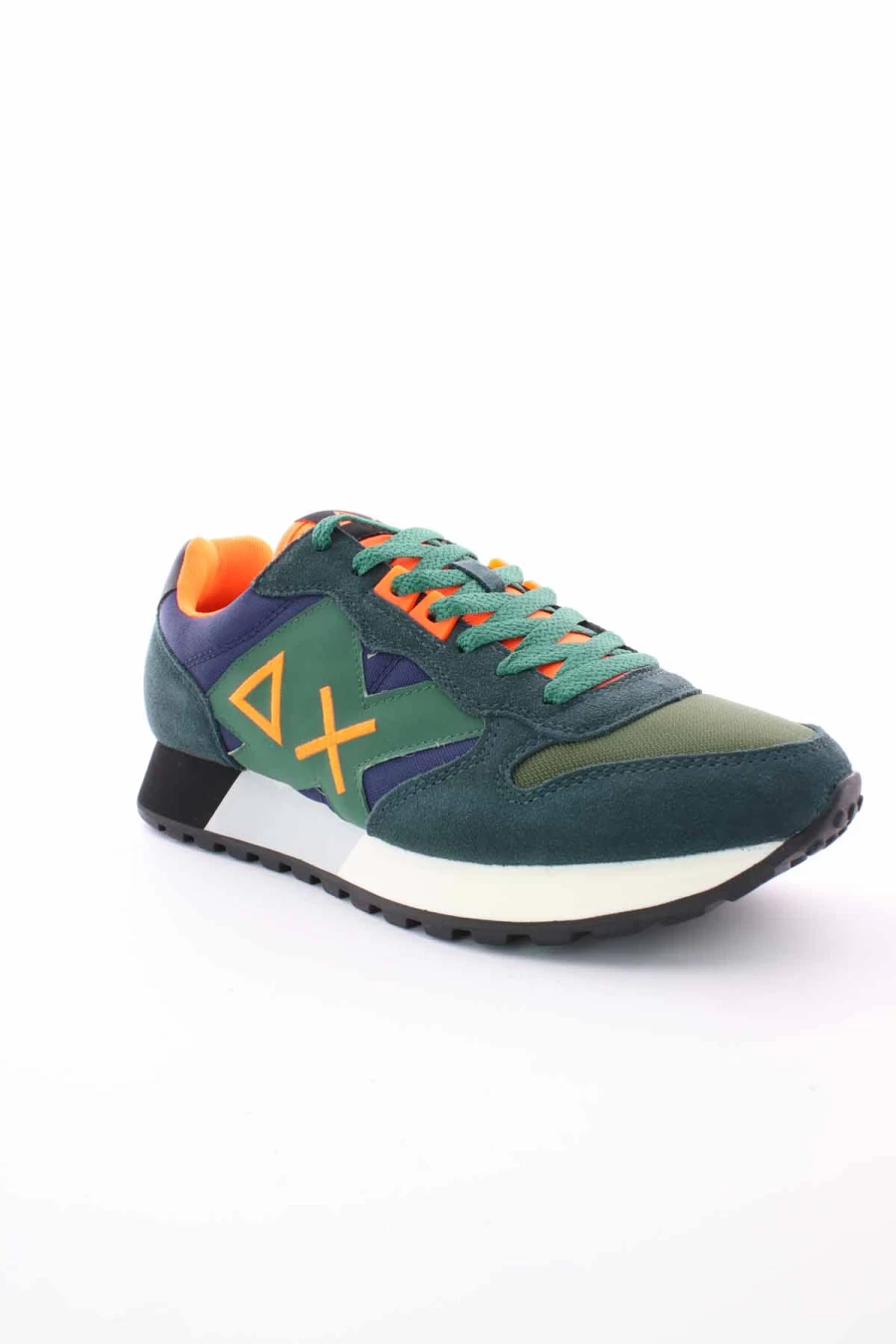 SUN68 Jaki Fluo Men's Sneakers - Lightweight Comfortable Casual Shoes - Prestige Moda Uomo Collection