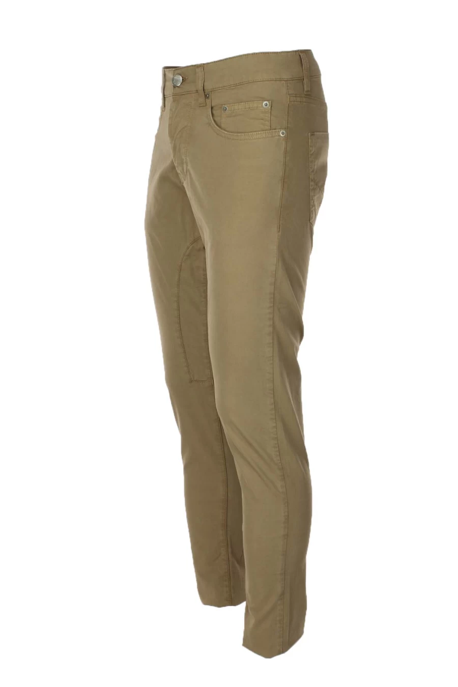 Seville Men's Cotton Satin 5-Pocket Trousers - Siviglia Collection - Prestigemodauomo