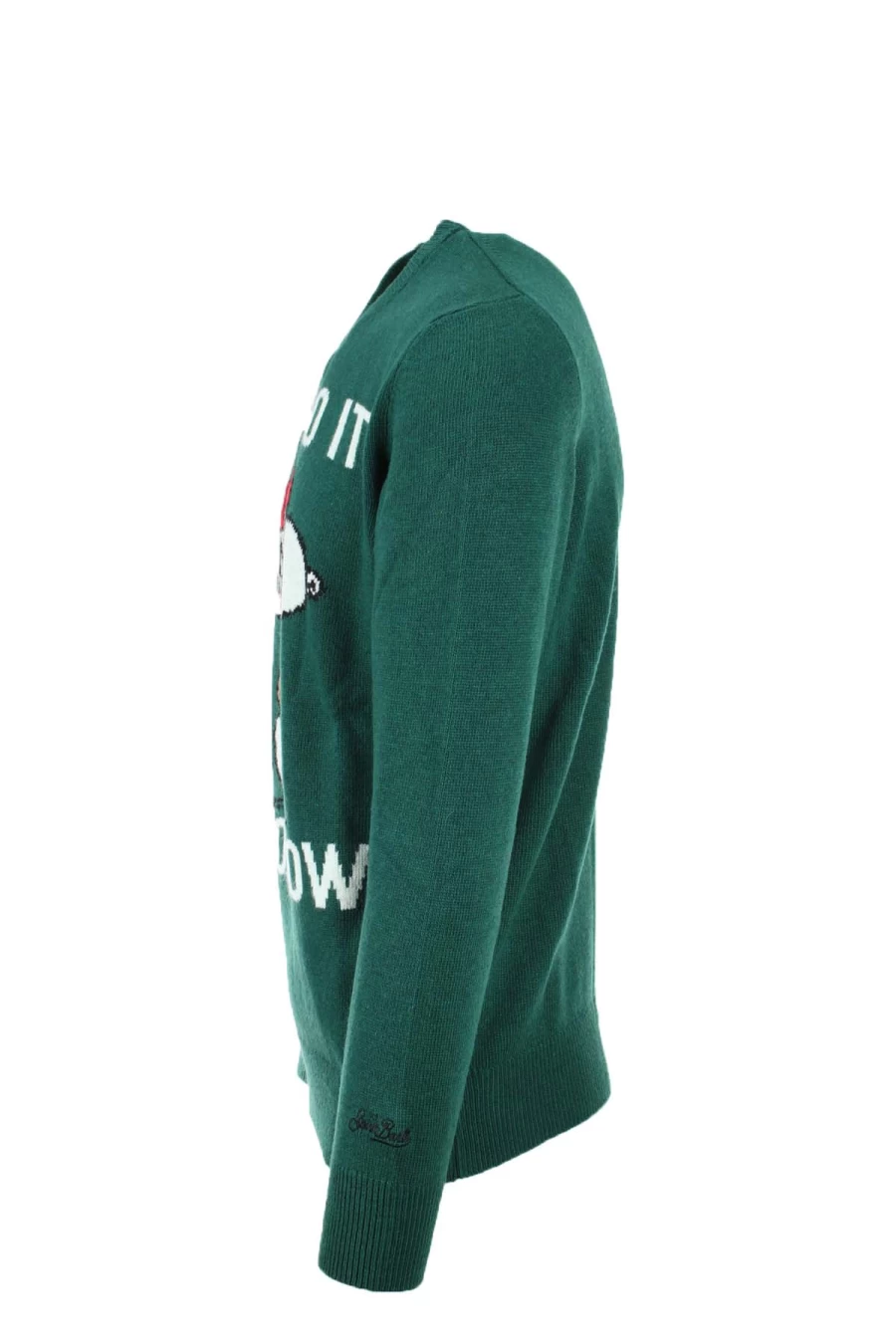 Saint Barth MC2 Peanuts "I'll Do It Tomorrow" Wool Crewneck Sweater - Prestigemodauomo