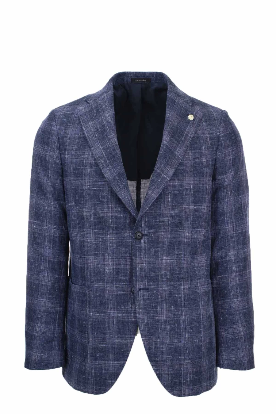 "Stylish Natu Single-Breasted Checked Jacket for Men - Premium Prestigemodauomo Blazer"
