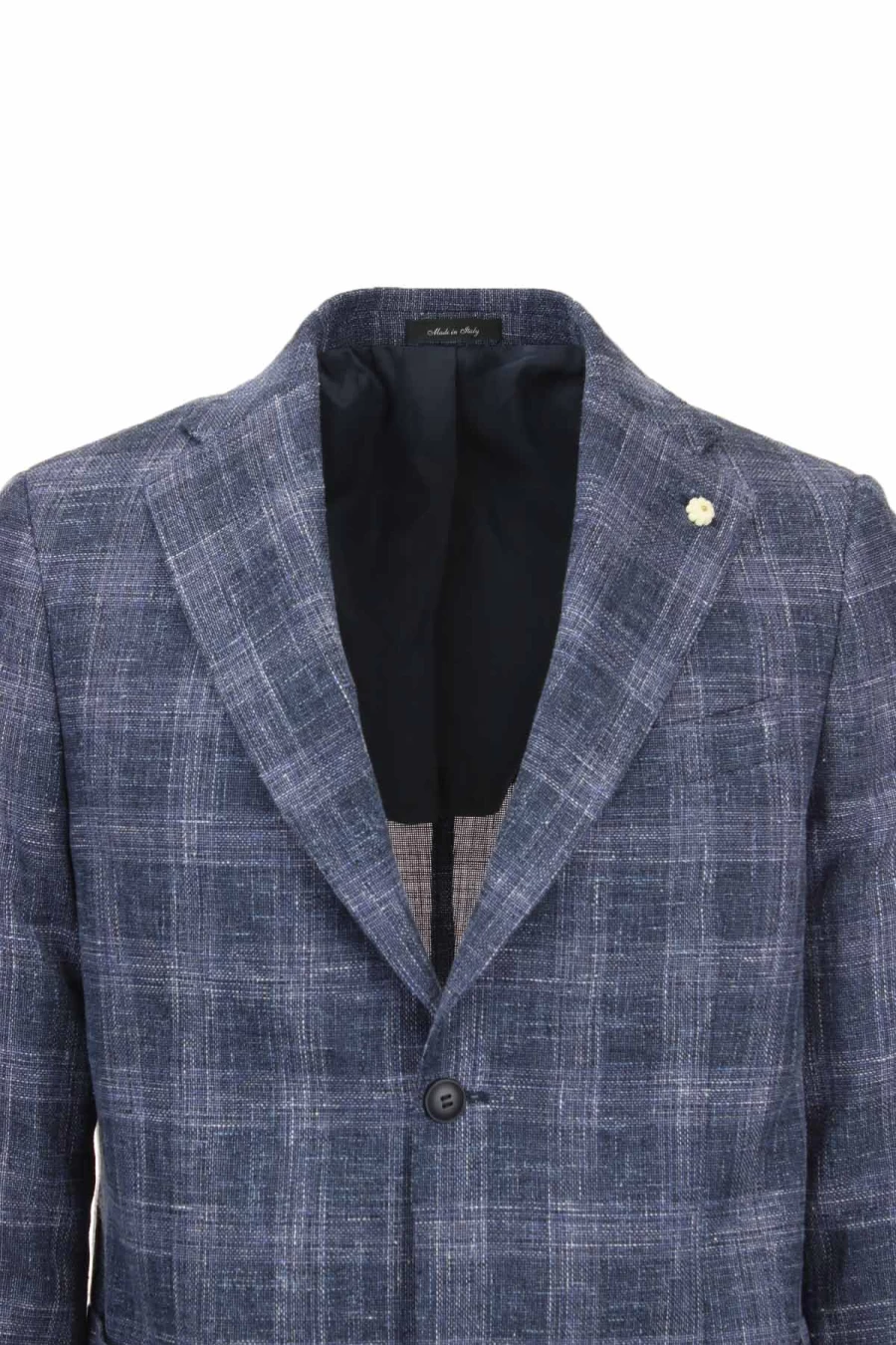 "Stylish Natu Single-Breasted Checked Jacket for Men - Premium Prestigemodauomo Blazer"
