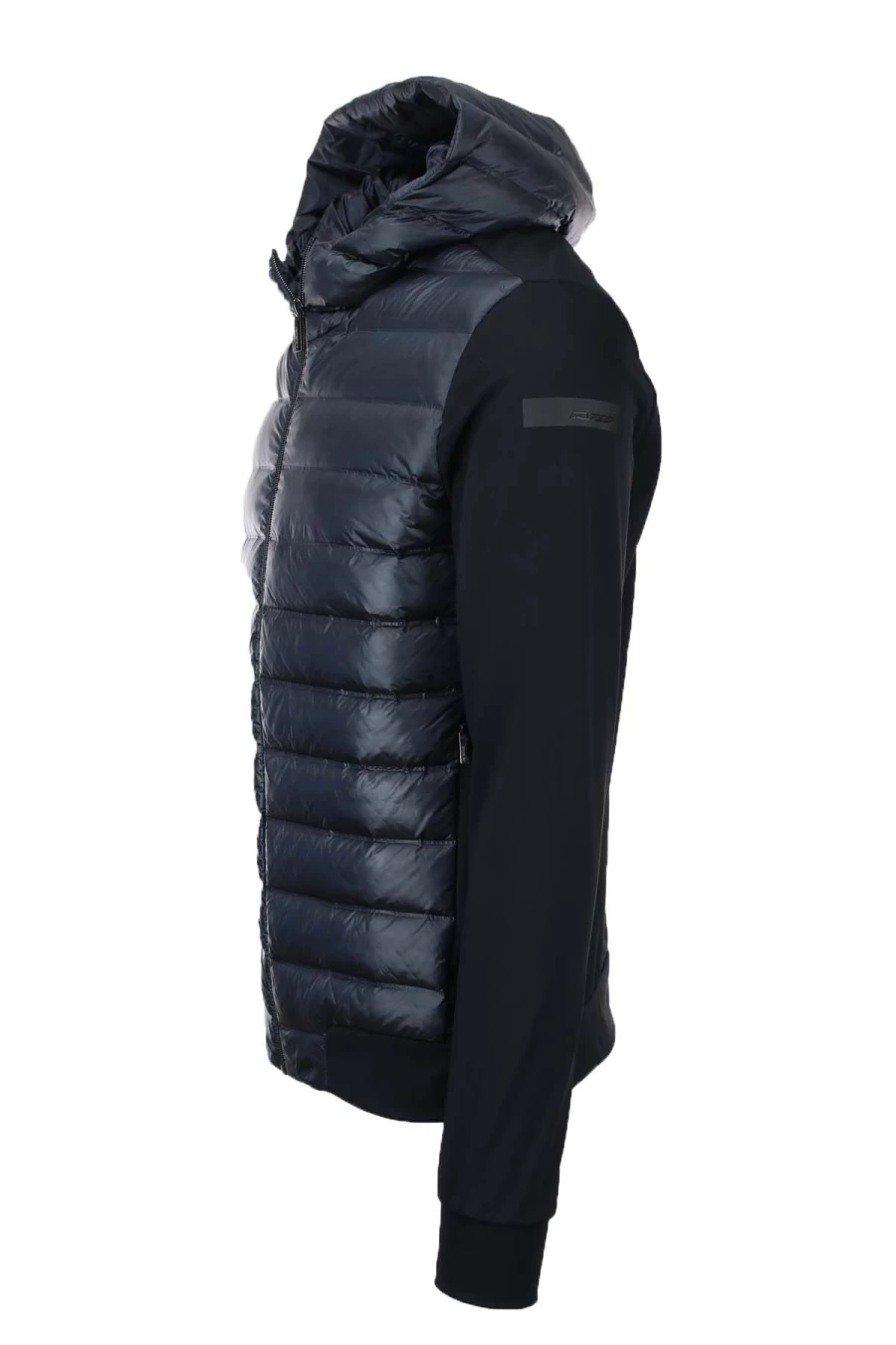 RRD Men's Fleece Winter Jacket with Duck Hood - Warm Zip-Up Coat by Prestigemodauomo