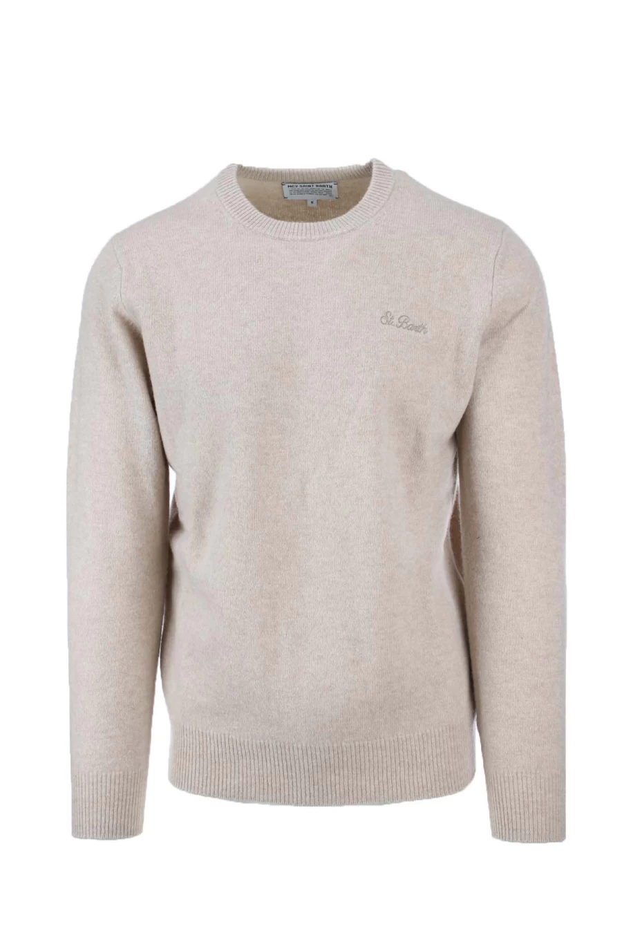 Saint Barth MC2 Wool Crew Neck Sweater for Men - Premium Pullover by Prestigemodauomo