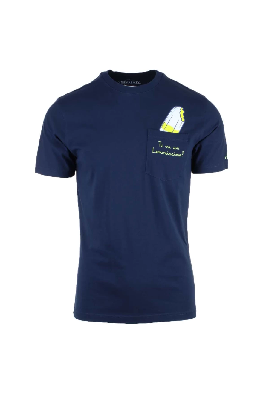 Saint Barth MC2 Lemonissimo Half Sleeve T-Shirt - Premium Cotton Casual Tee - Prestigemodauomo Collection