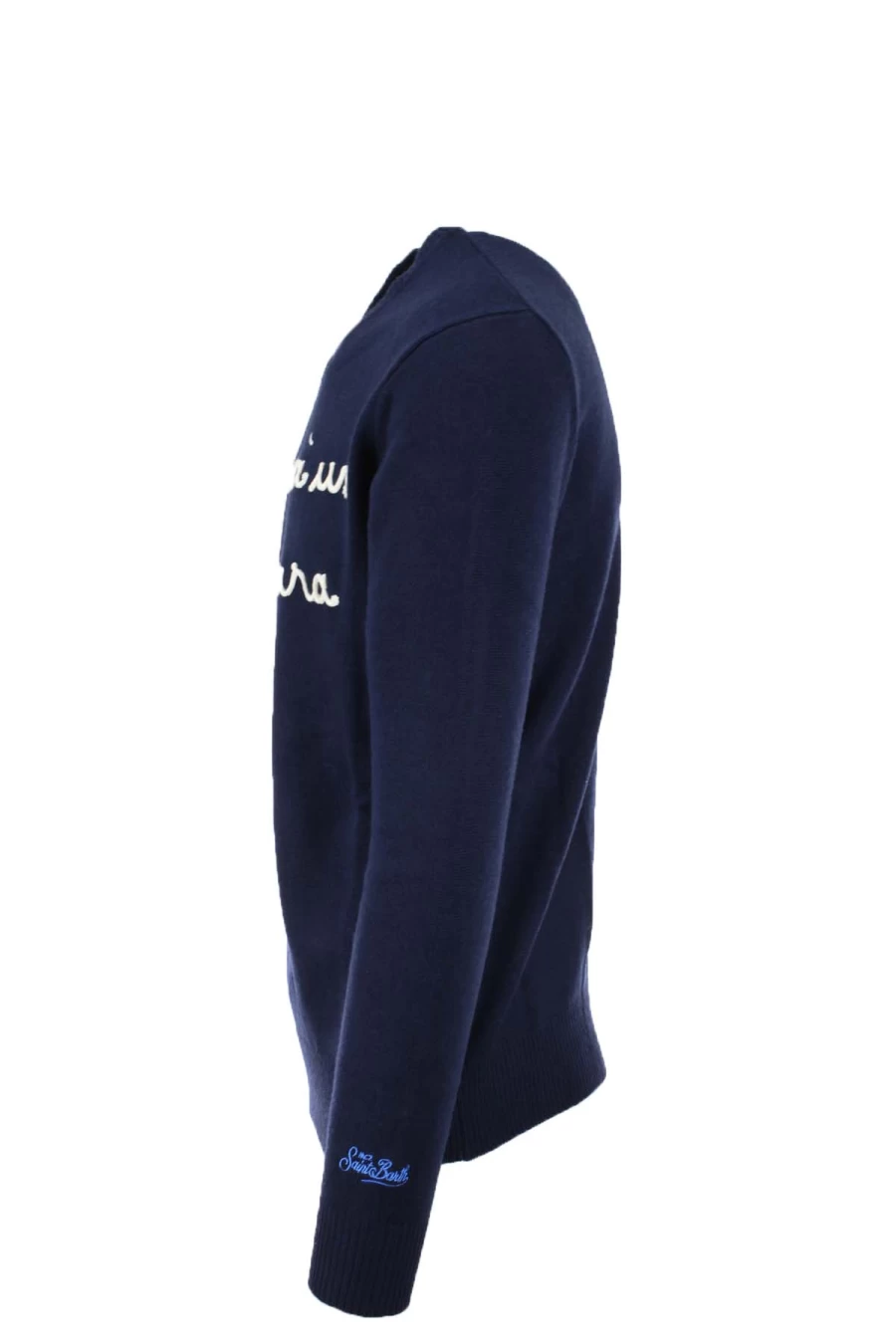 Saint Barth MC2 Men's Wool Crewneck Sweater - Premium Knit Pullover for Men