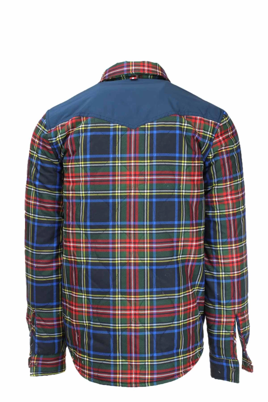 Saint Barth MC2 Tartan Checked Padded Shirt Jacket - Prestigemodauomo