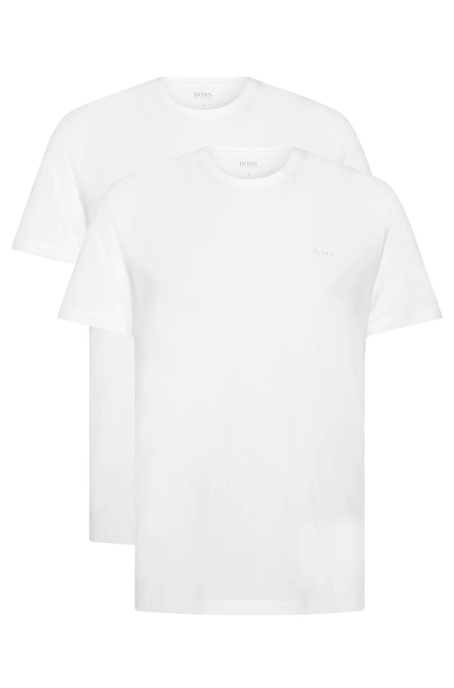 HUGO BOSS Cotton T-Shirt for Men - Premium Double Pack Comfort Fit