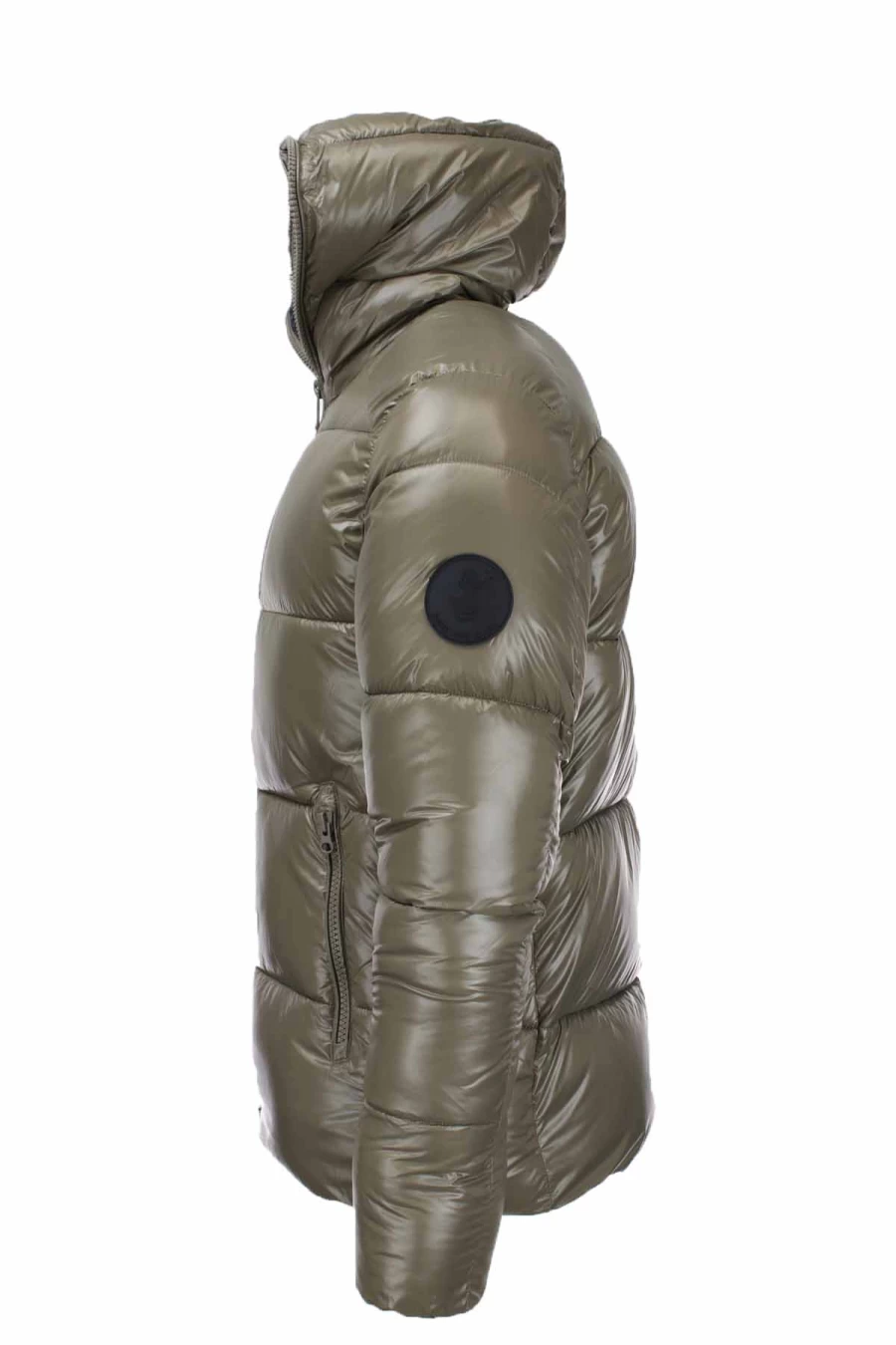 Save The Duck Edgard Shiny Hooded Down Jacket - Waterproof Winter Coat for Men - Prestigemodauomo