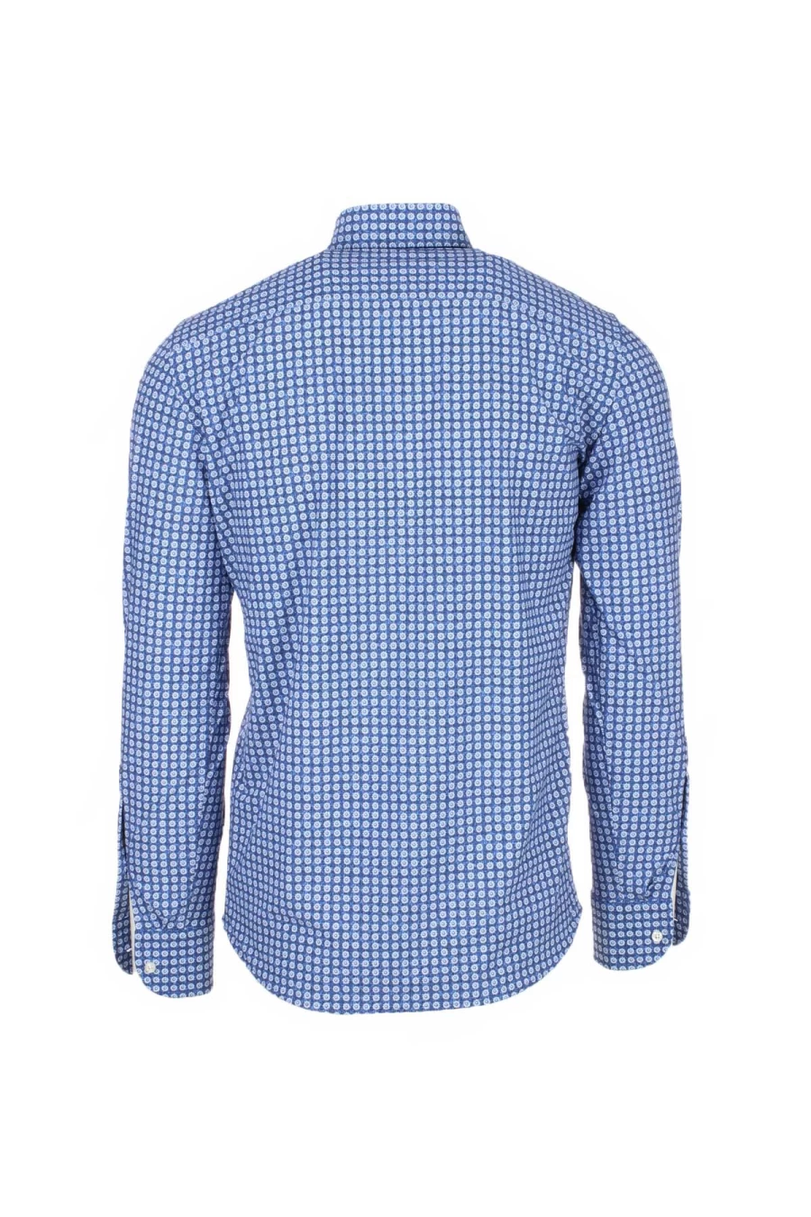 GHIRARDELLI Men's Patterned Shirt in Lightweight Technical Fabric for Comfort and Style