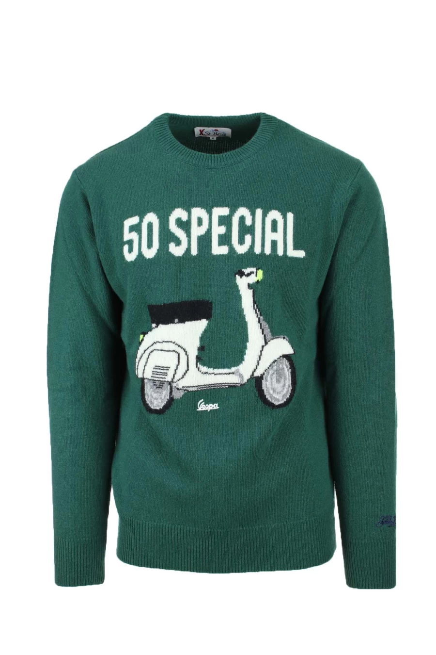 Saint Barth MC2 50 Special Edition Wool Crewneck Sweater - Premium Men's Pullover - Prestigemodauomo Collection
