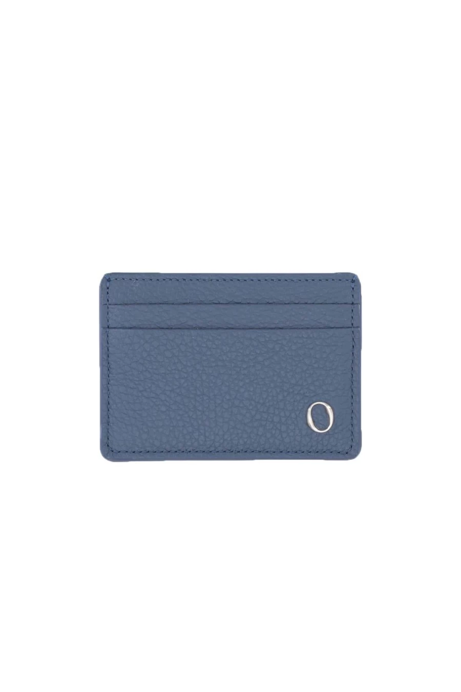 ORCIANI Hammered Leather RFID Blocking Card Holder - Premium Men's Wallet - Prestigemodauomo