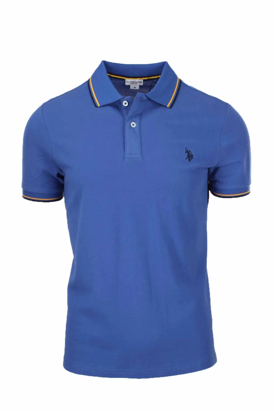 US Polo Assn Men's Half Sleeve Polo Shirt - Classic Pique Knit Casual Top