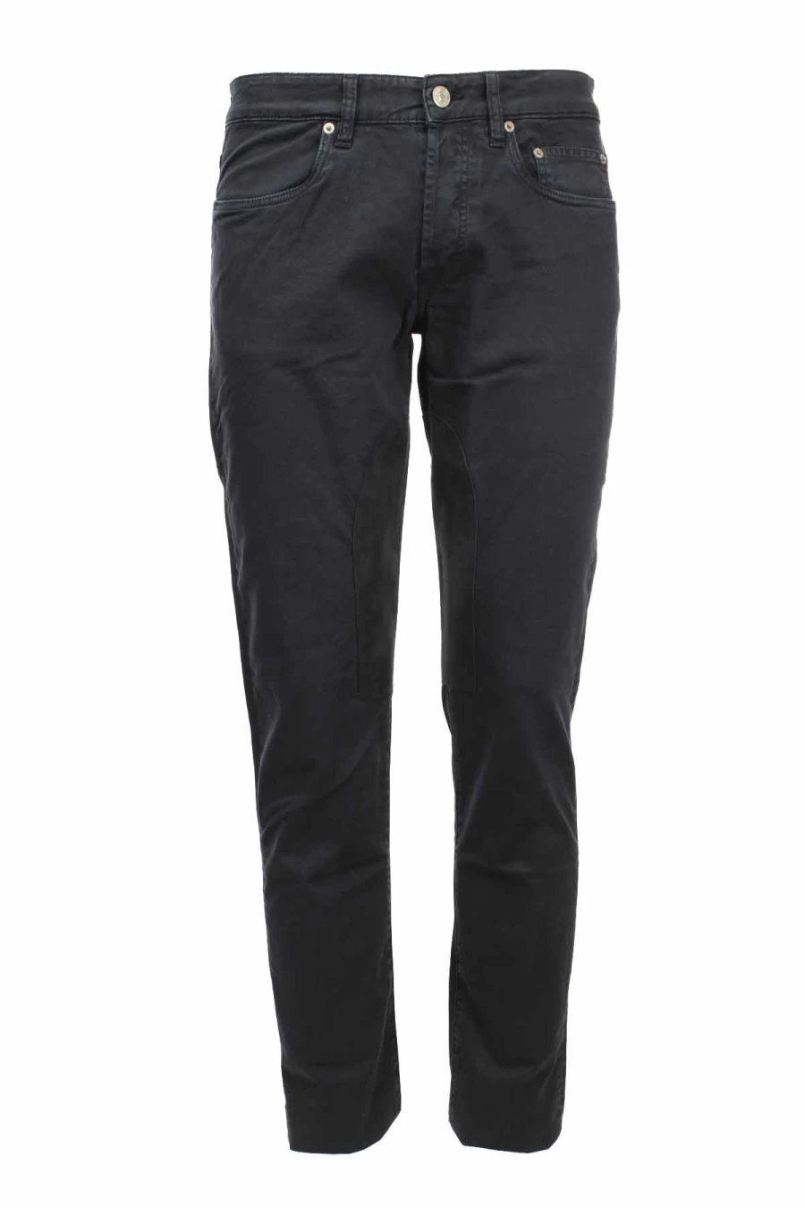 "Seville Men's Alcantara Patch 5-Pocket Pants - Prestigemodauomo Collection"