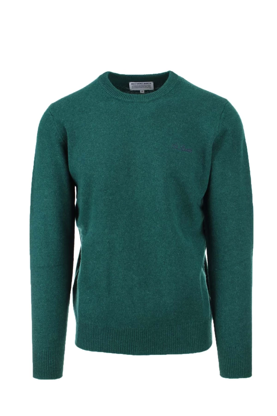 Saint Barth MC2 Wool Crew Neck Sweater for Men - Premium Pullover by Prestigemodauomo