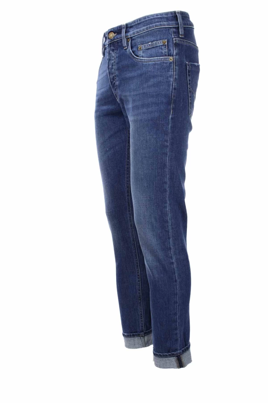 Seville Men's 5 Pocket Stretch Denim Jeans - Siviglia Slim Fit Comfortable Premium Jeans