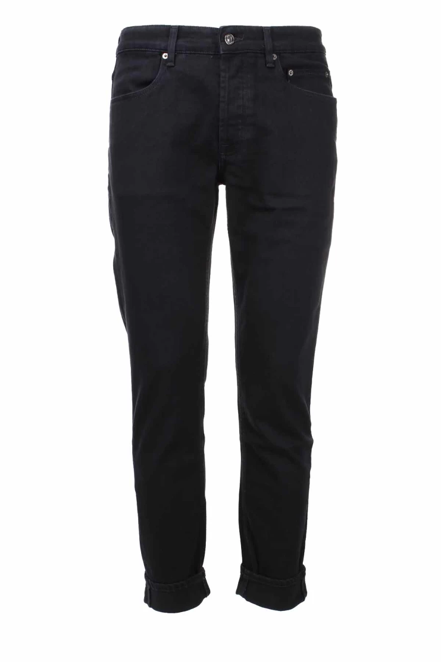 Seville Men's Black Stretch 5-Pocket Jeans - Siviglia Collection - Prestige Moda Uomo
