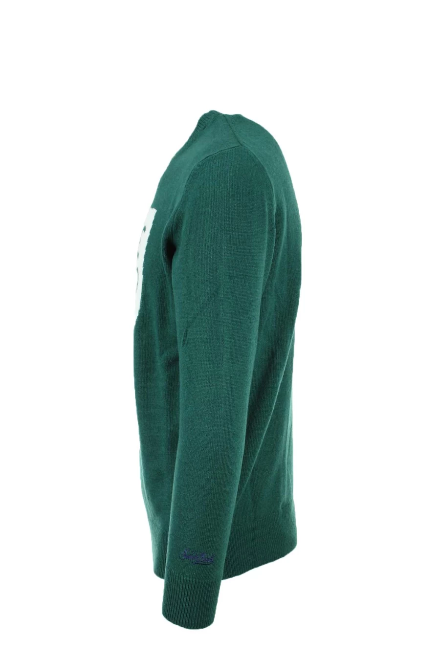 Saint Barth MC2 Wine Not Wool Crew Neck Sweater - Premium Pullover for Men