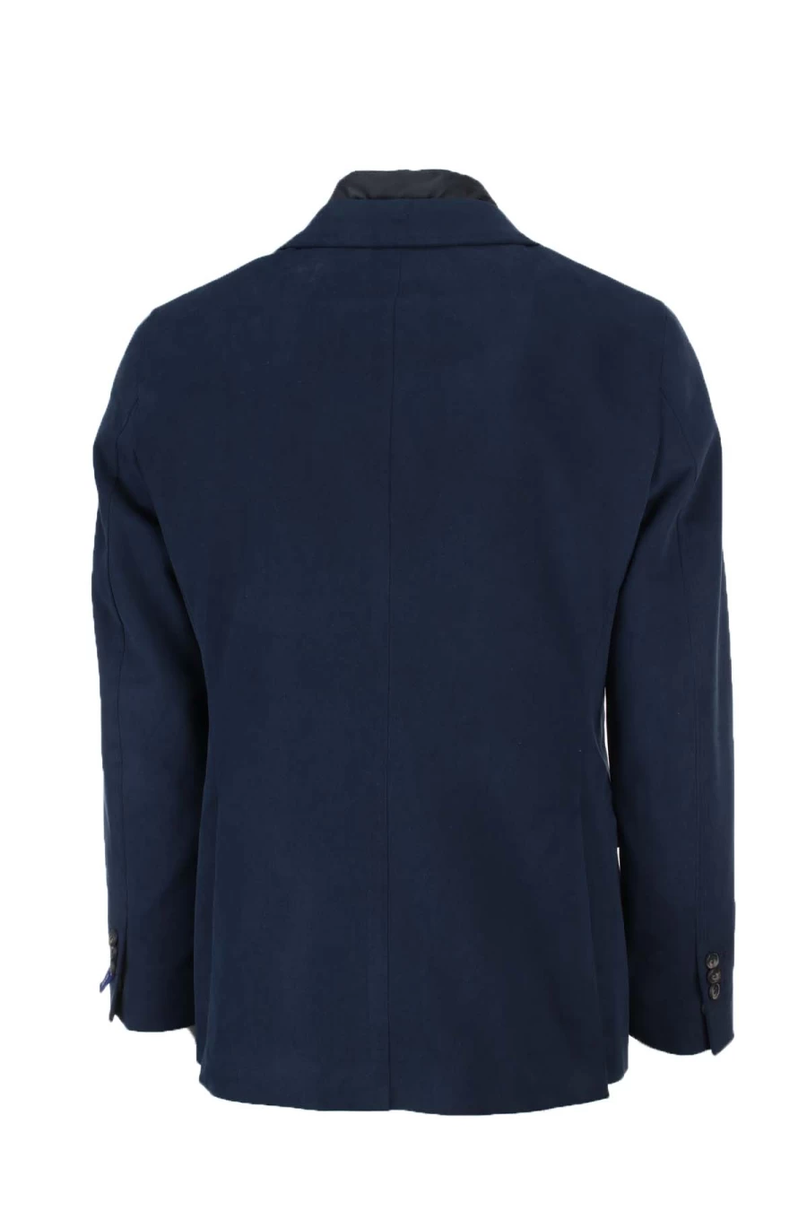 "Domenico Tagliente Men's Cotton Jacket with Detachable Bib - Premium Outerwear"
