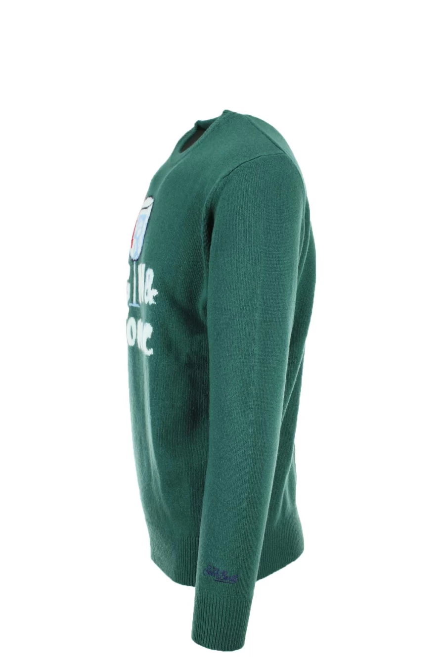 Saint Barth MC2 Men's Wool Gin & Tonic Color Pullover Sweater - Prestigemodauomo Collection