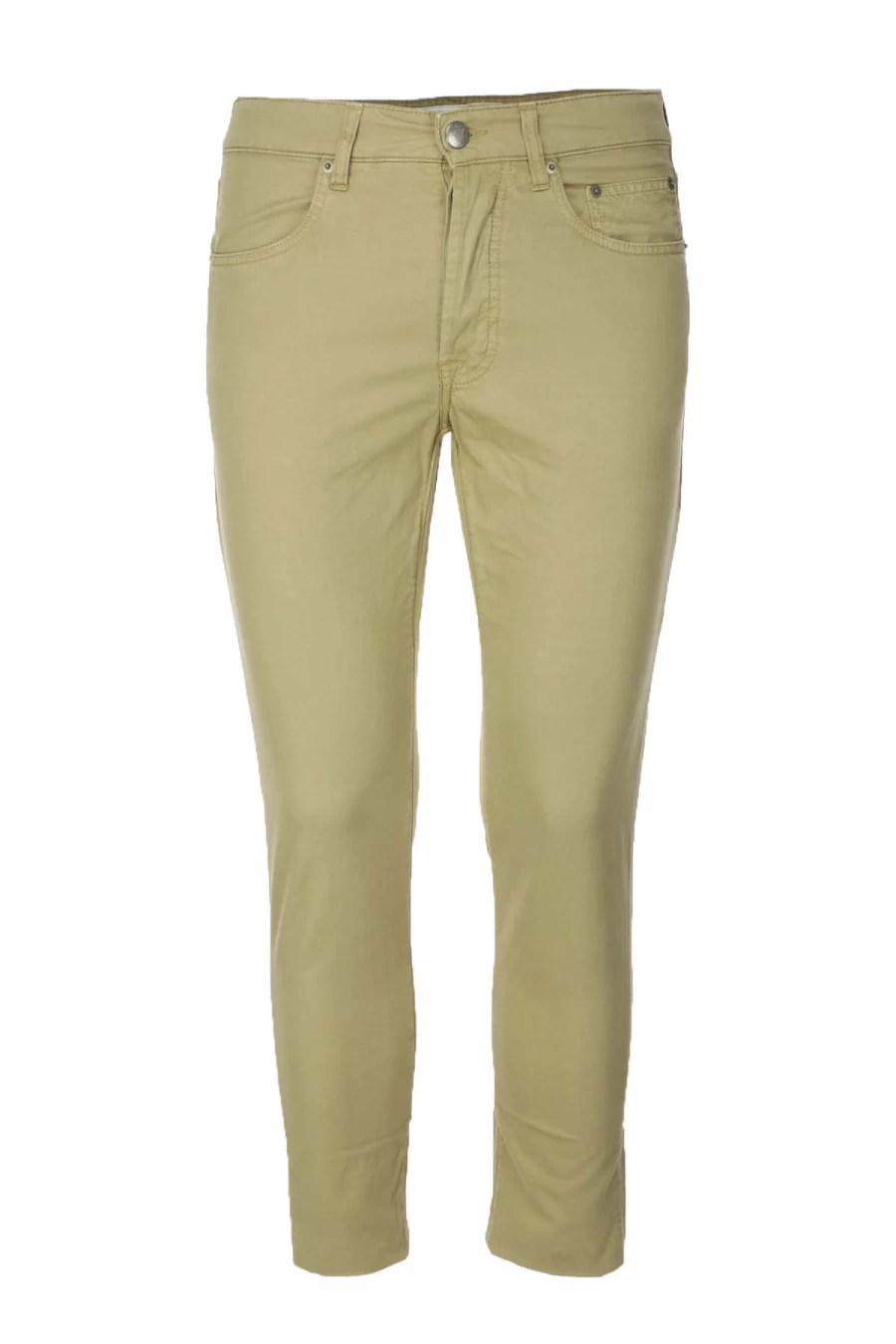 "Seville Men's Cotton Linen 5-Pocket Trousers – Siviglia Collection by Prestigemodauomo"