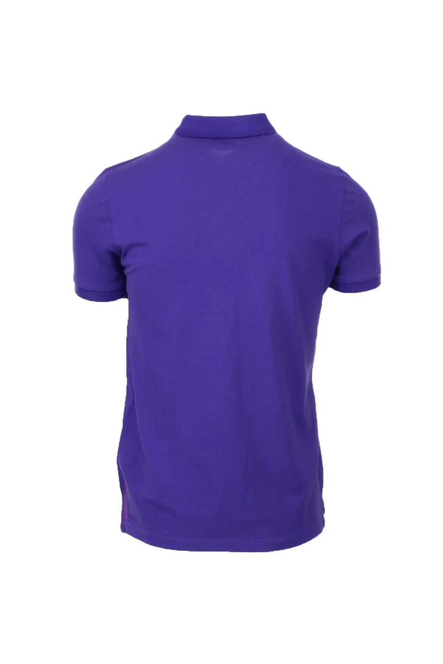 US Polo Assn Men's Solid Color Half Sleeve Polo Shirt with Embroidered Logo - Casual Comfort Fit