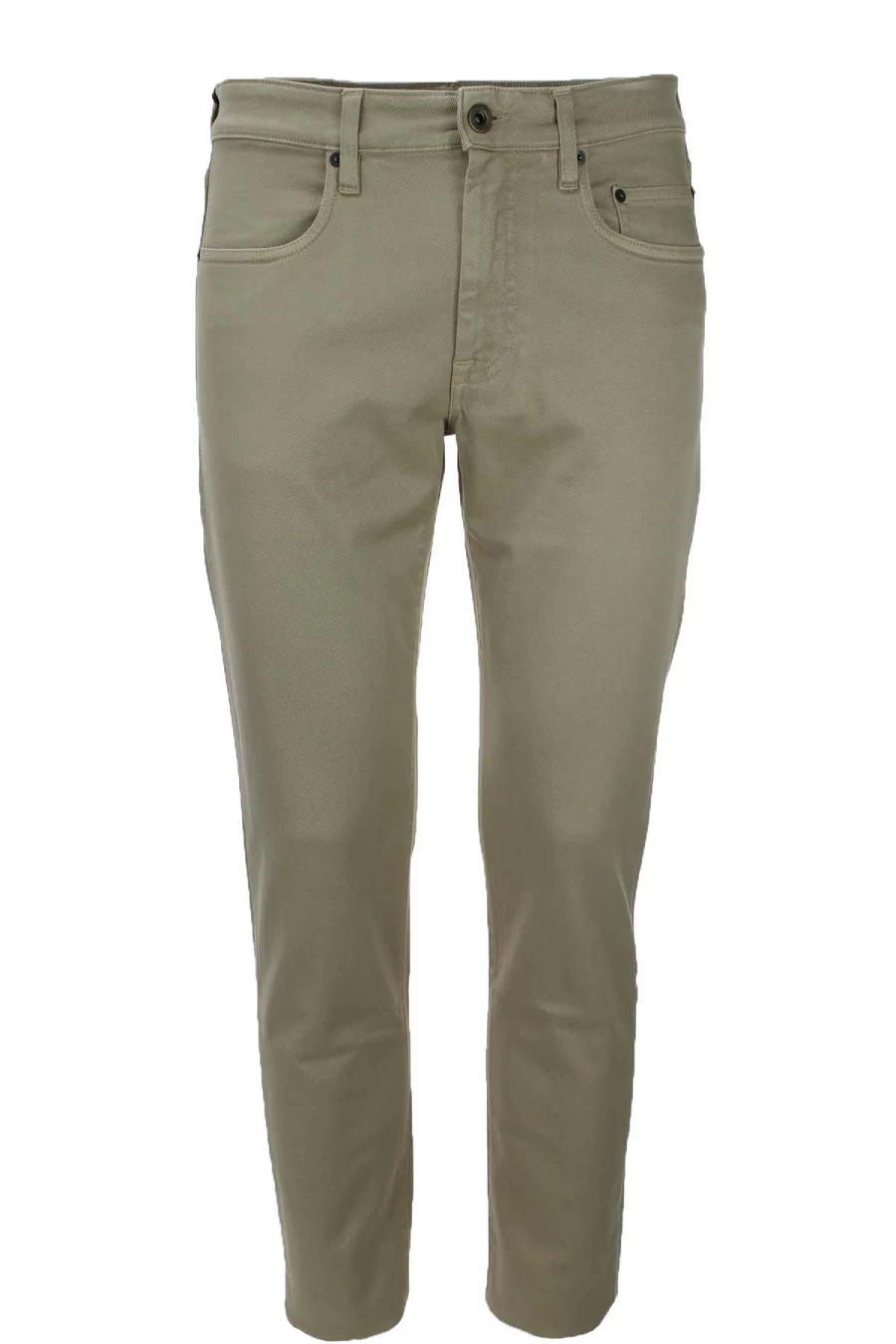 Seville Men's Bull Denim 5-Pocket Cotton Trousers - Classic Fit Stretch Jeans - Prestigemodauomo Collection