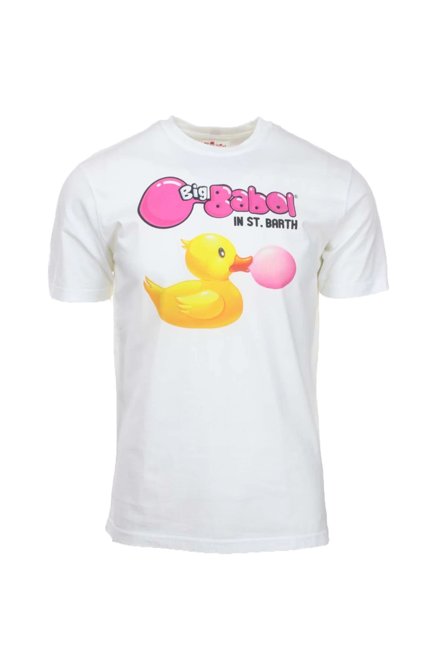 Saint Barth MC2 Big Babol Half Sleeve T-Shirt for Men - Premium Cotton St. Barths Tee