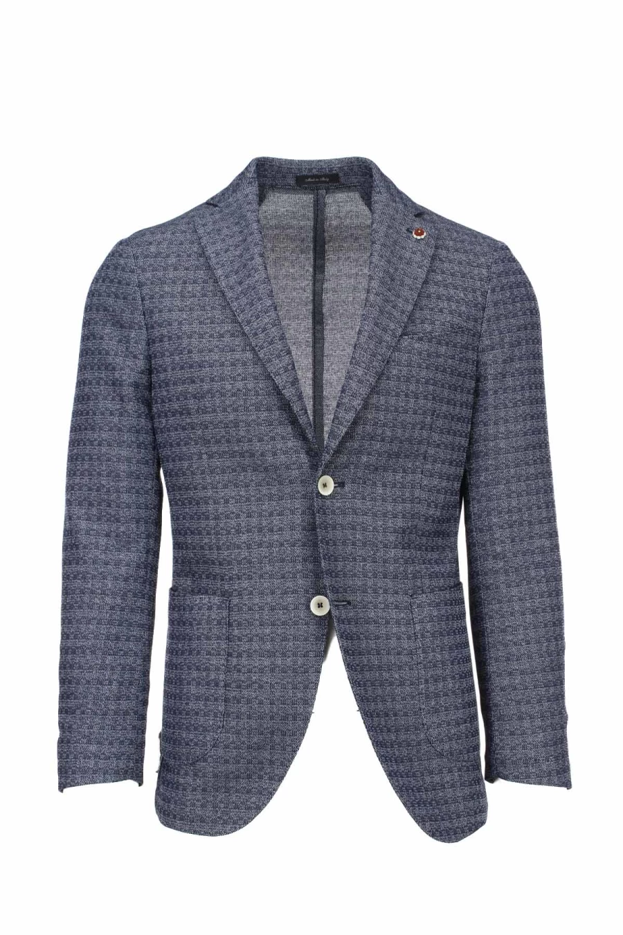 "Natu Men's Patterned Unlined Jacket - Prestigemodauomo Collection"