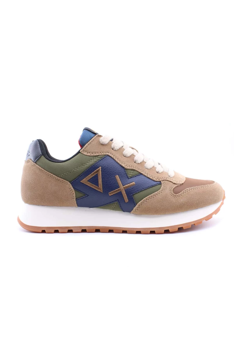 SUN68 Jaki Bicolor Men's Sneakers - Casual Comfortable Scarpe Shoes for Men