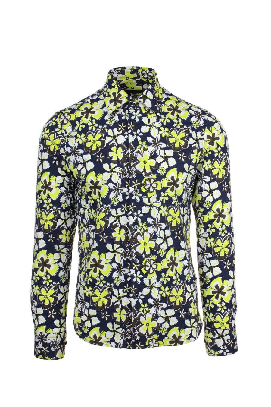 RRD Men's Patterned Technical Fabric Shirt - Stylish & Breathable - Prestigemodauomo Collection