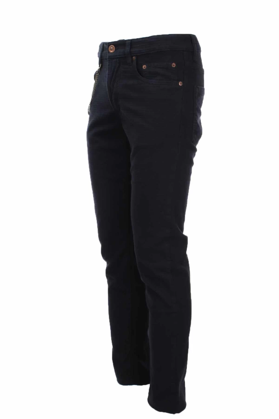 "Seville Men's Textured Cotton 5-Pocket Trousers - Siviglia Collection"