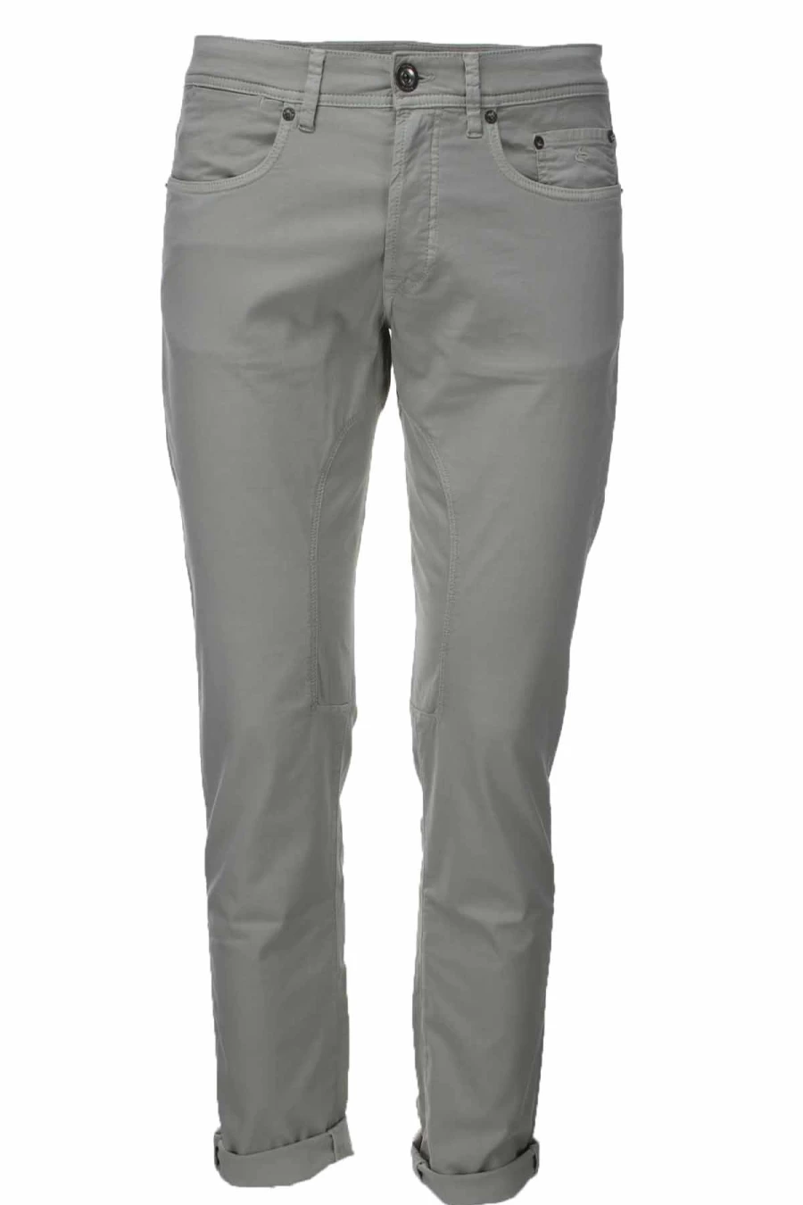 "Pantalone Uomo in Cotone con 5 Tasche e Toppe - Seville Collezione Prestige"