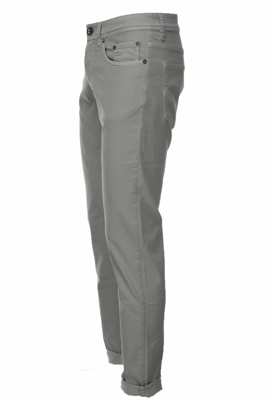 "Pantalone Uomo in Cotone con 5 Tasche e Toppe - Seville Collezione Prestige"