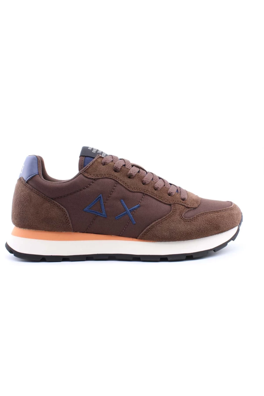 SUN68 Men's Solid Nylon Sneakers - Tom Prestige Collection - Lightweight Comfortable Casual Shoes