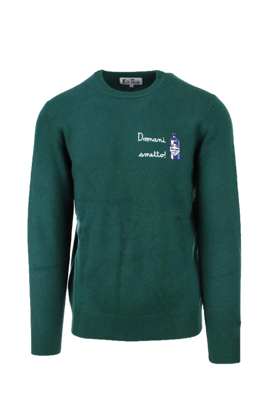 Saint Barth MC2 Men's Wool Crewneck Pullover Sweater - Prestigemodauomo Collection