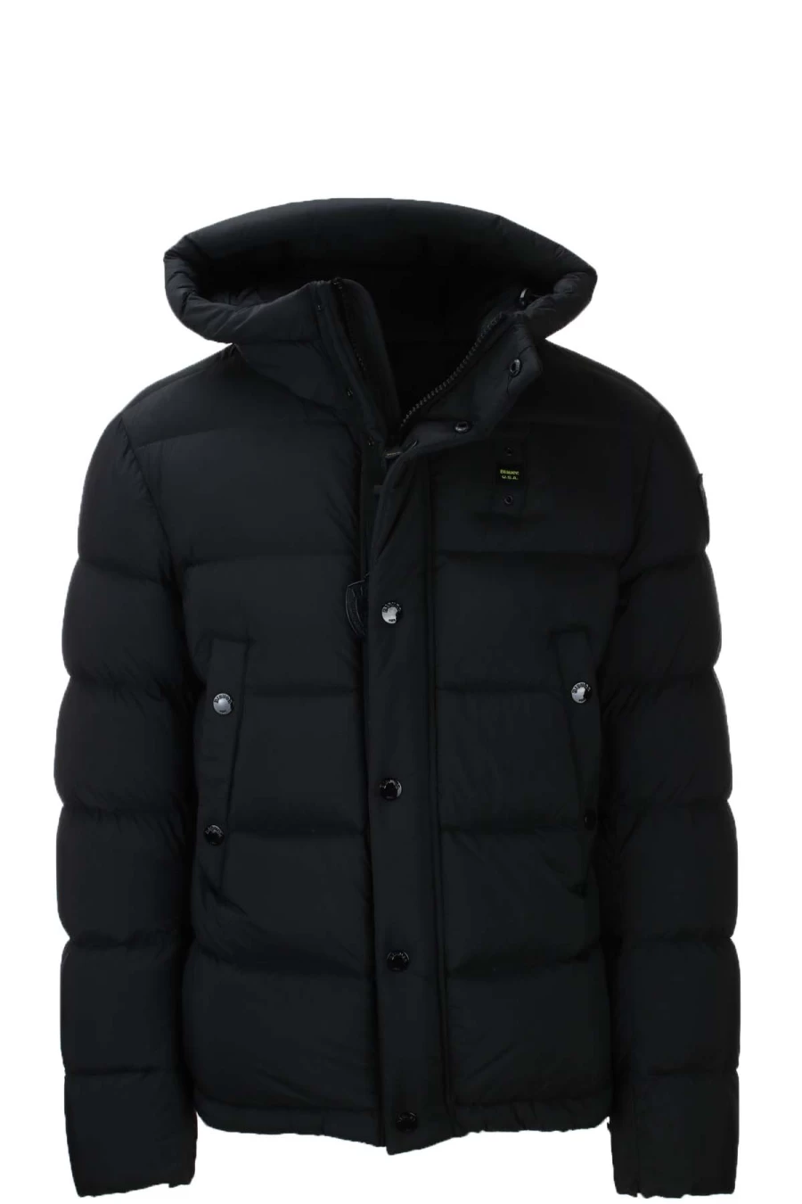 Blauer Arcadia Bomber Hooded Down Jacket for Men - Prestigemodauomo