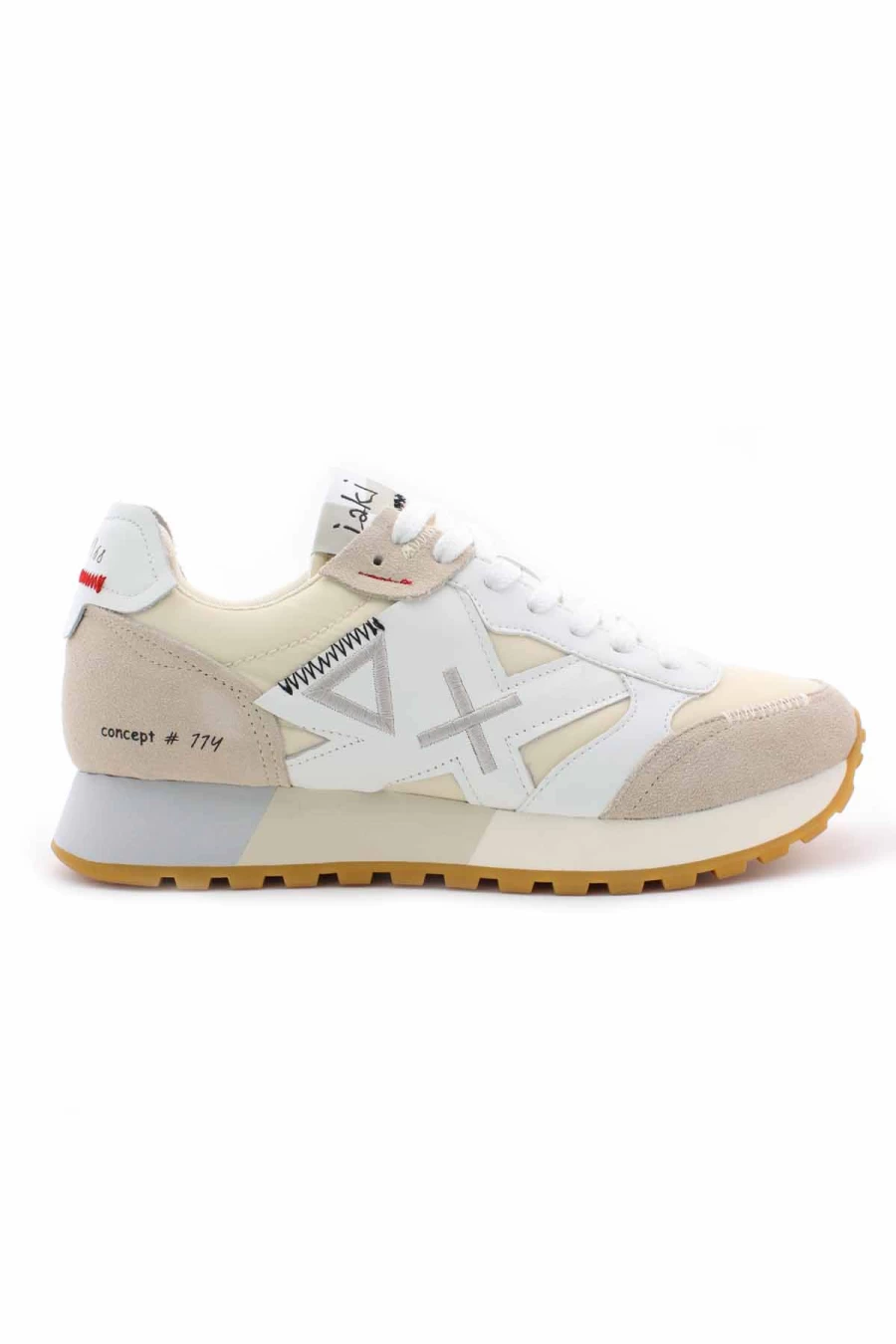 SUN68 Jaki Tricolor Sneakers for Men - Premium Comfort & Style