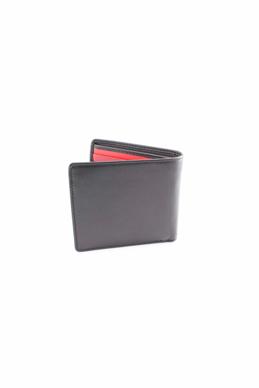 HUGO BOSS Men's Foldable Leather Wallet with Coin Pocket - Slim Bifold Design - Prestigemodauomo Collection