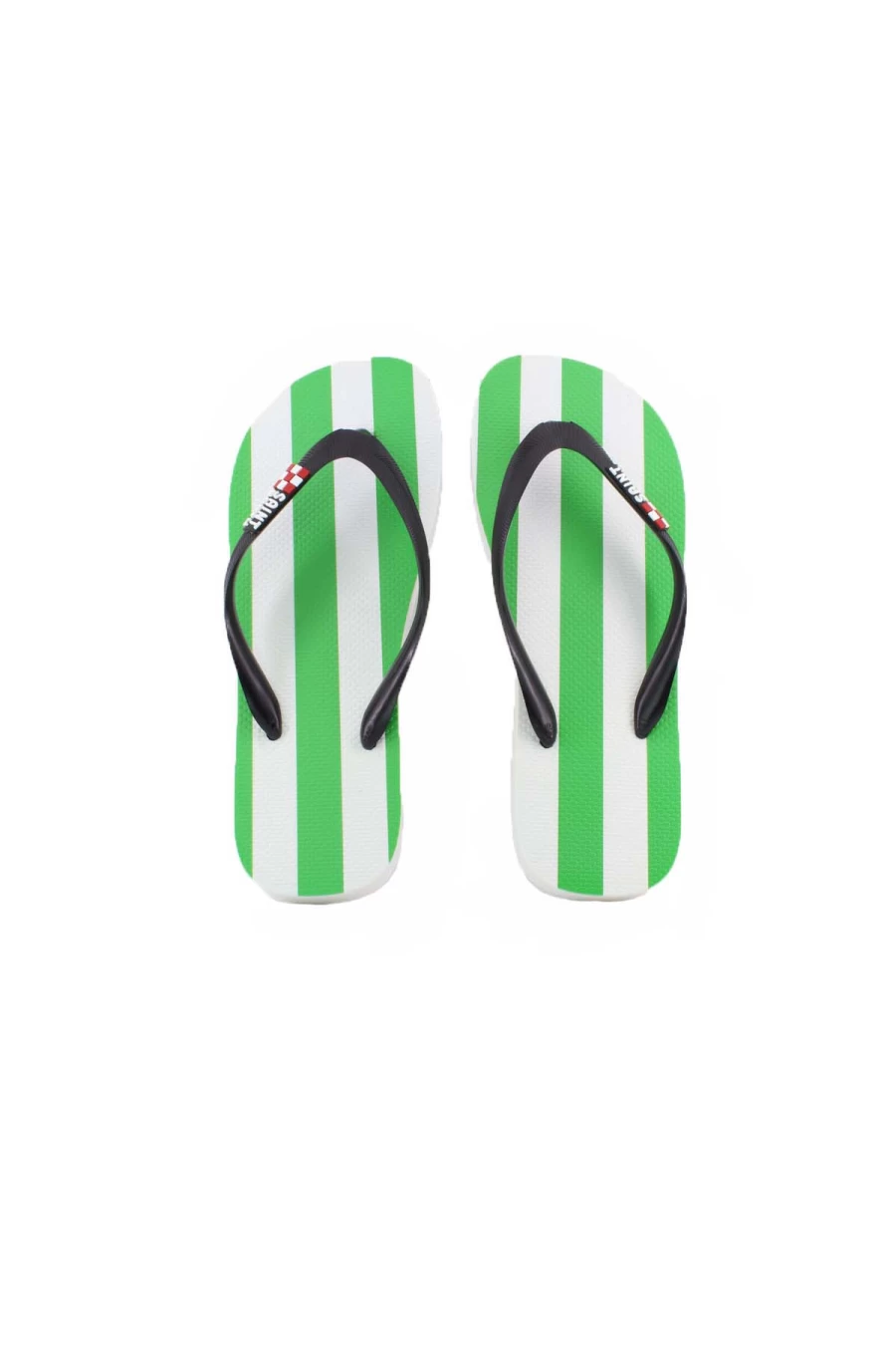 Saint Barth MC2 Striped Flip Flops for Men - Premium Comfort Sandals - Prestigemodauomo Collection