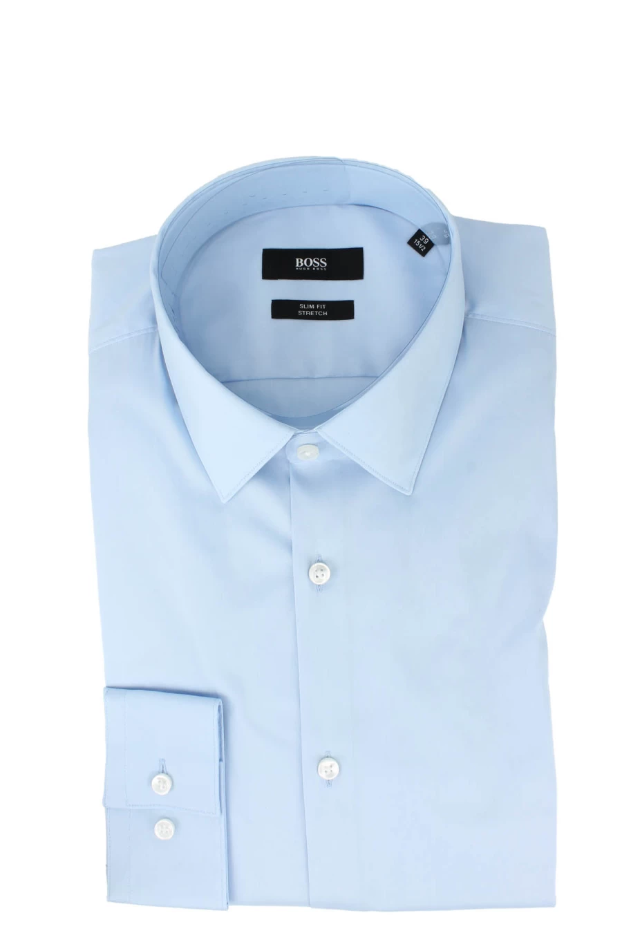 HUGO BOSS Men's Long Sleeve Stretch Cotton Dress Shirt - Premium Slim Fit Business Casual