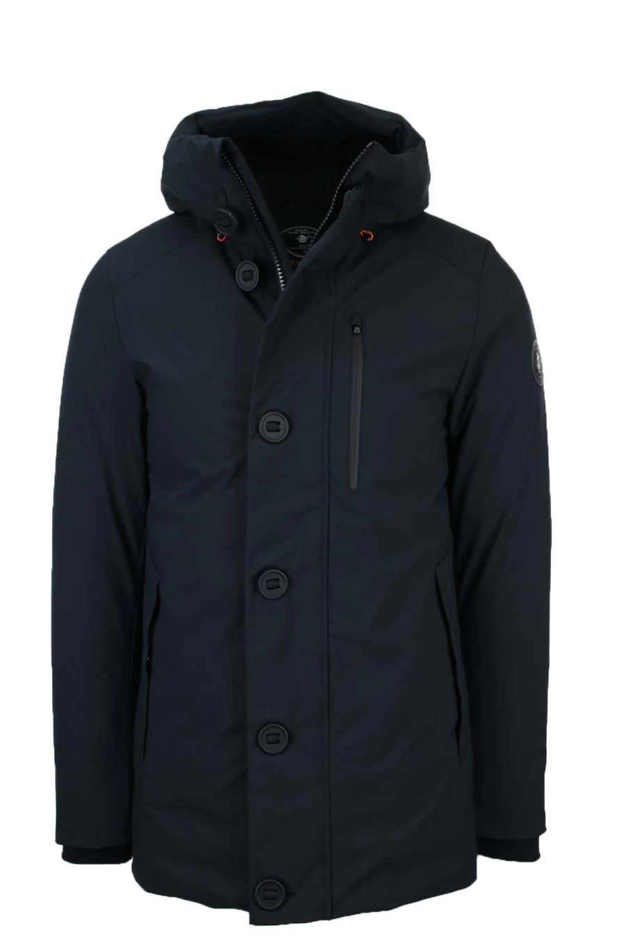Save The Duck Ronan Hooded Parka Coat - Sustainable Waterproof Winter Jacket for Men