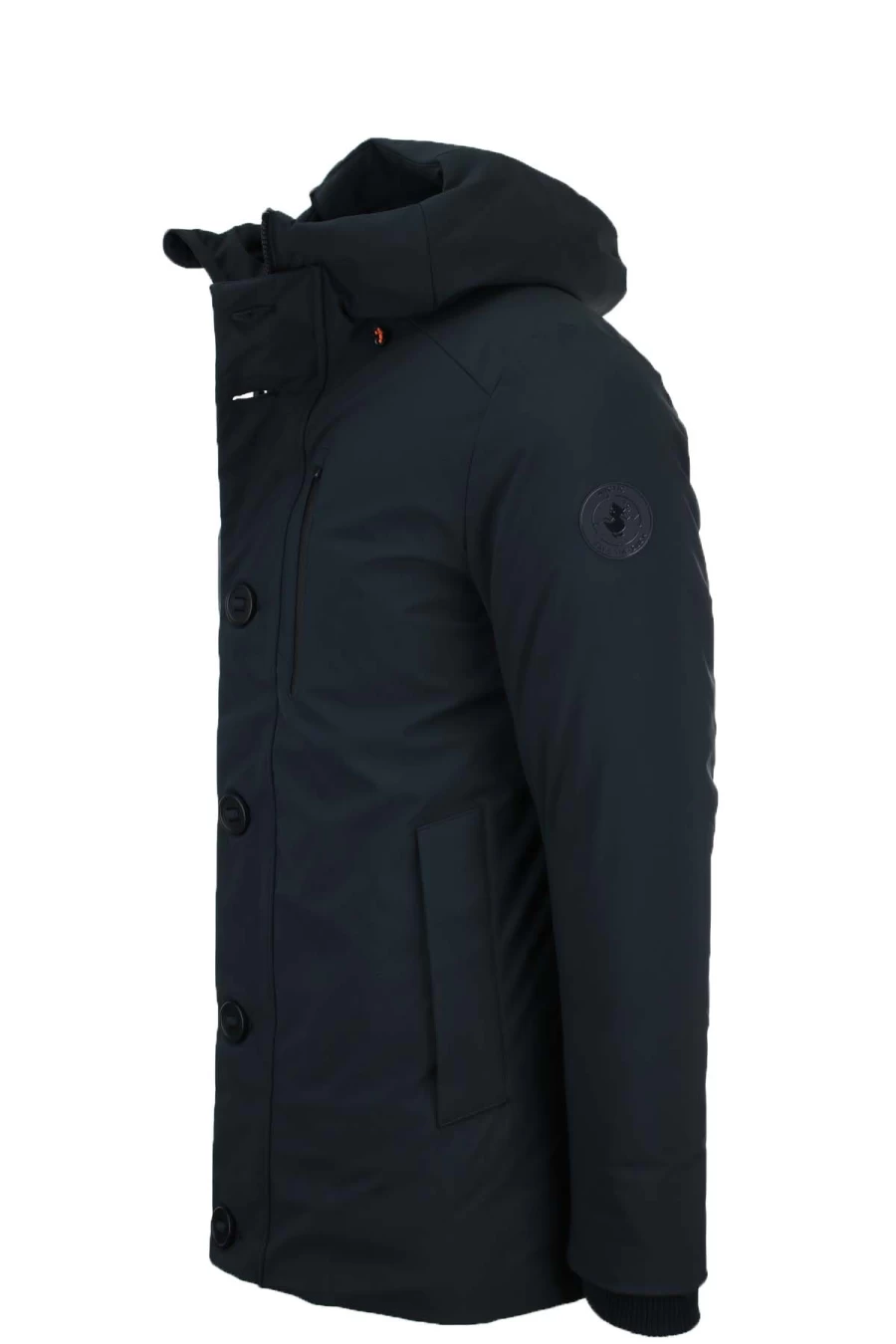Save The Duck Ronan Hooded Parka Coat - Sustainable Waterproof Winter Jacket for Men