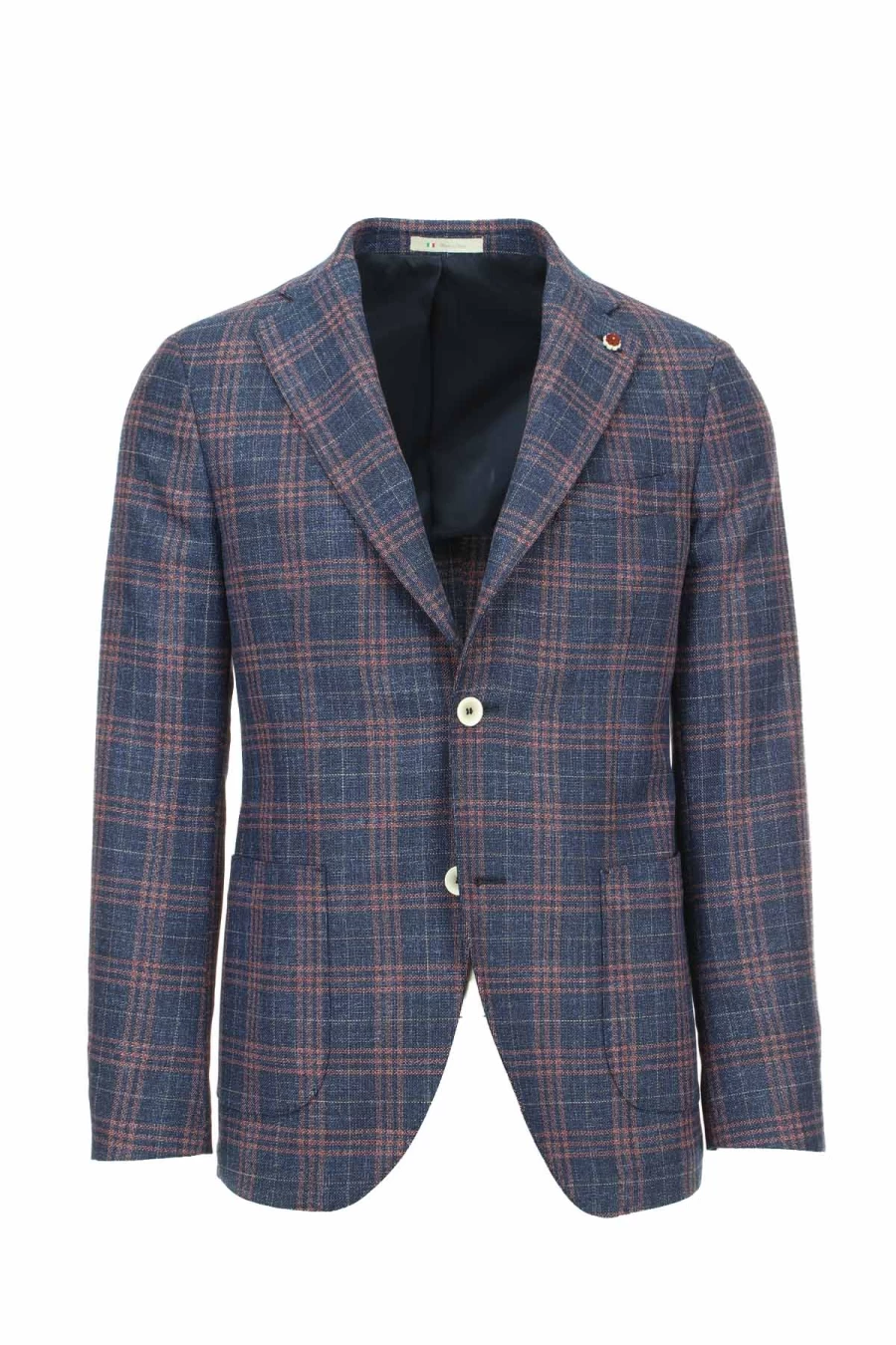 "Natu Checked Unlined 2-Button Jacket for Men – Premium Prestigemodauomo Blazer"