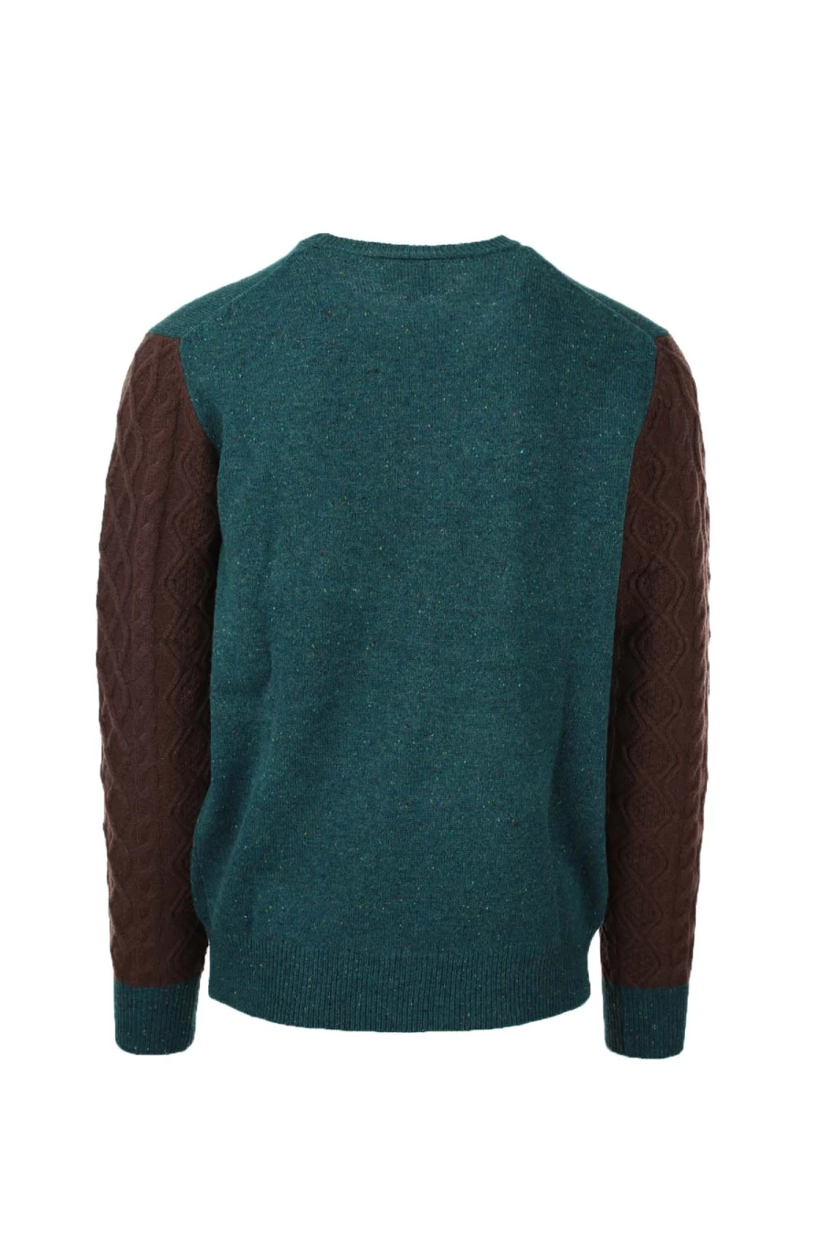 Saint Barth MC2 Wool Crewneck Sweater with Polo Horse Embroidery - PrestigeModaUomo