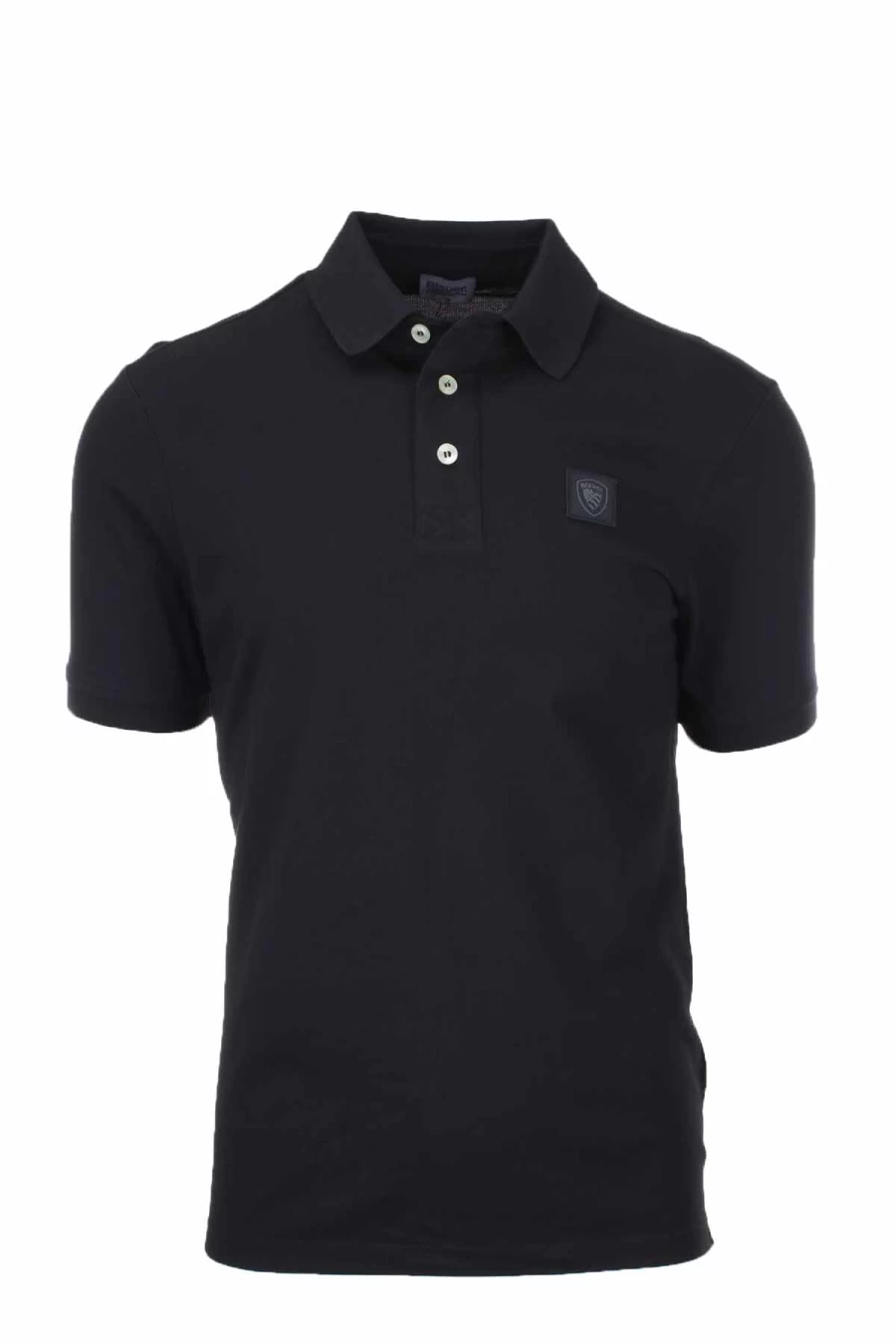 BLAUER Men's Half-Sleeve Cotton Piqué Polo Shirt | Premium Quality Casual Top | Prestigemodauomo Collection