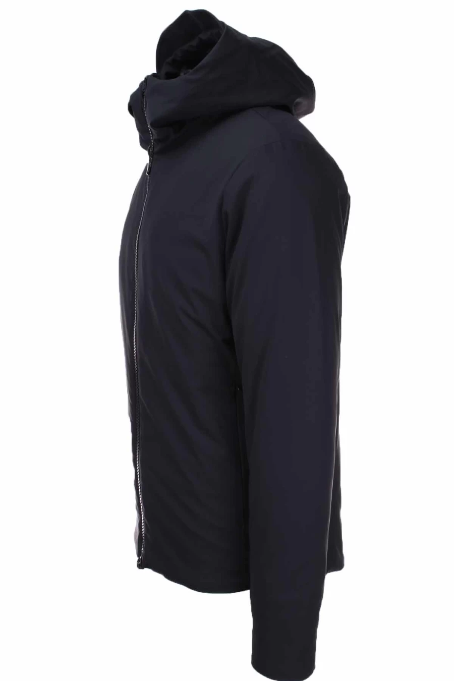 Save The Duck Ignacio Stretch Hooded Jacket - Lightweight Water-Resistant Eco-Friendly Coat for Men