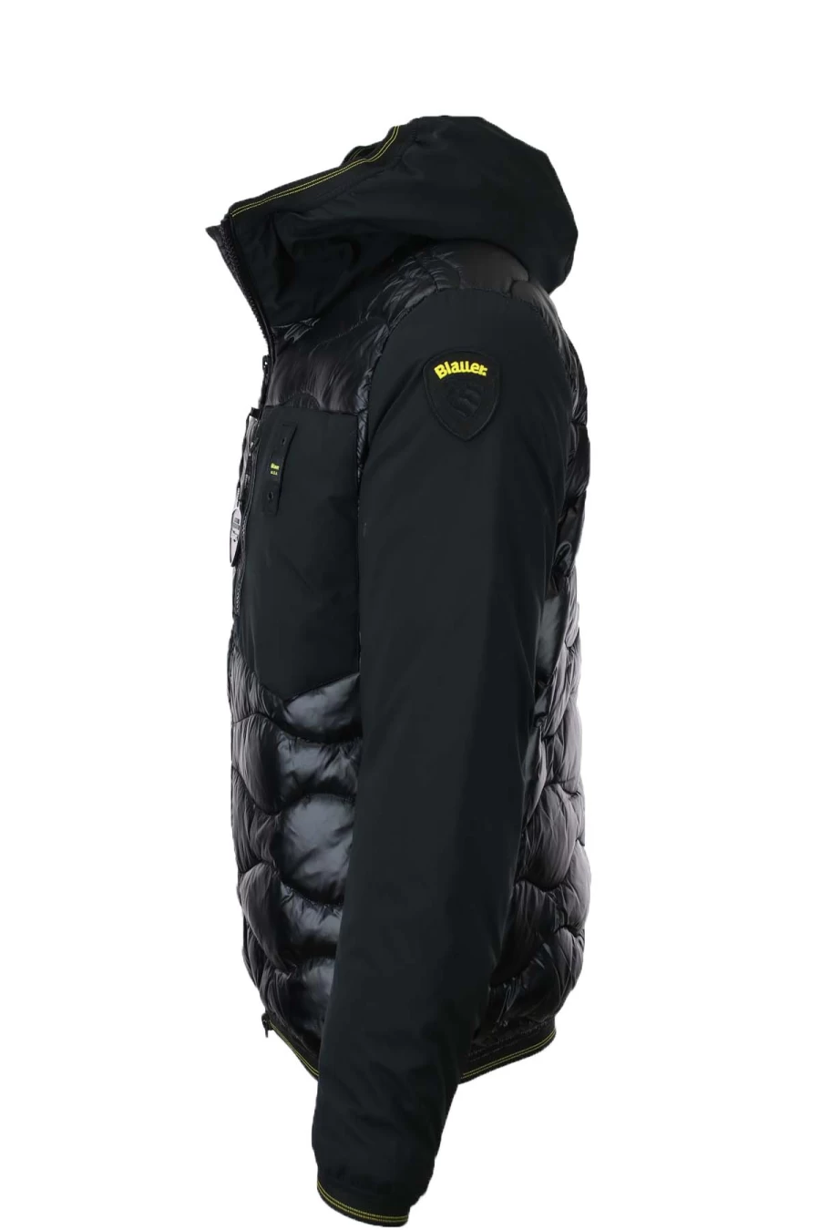 Blauer Men's Nylon and Neoprene Piumino Jacket - Prestigemodauomo Collection