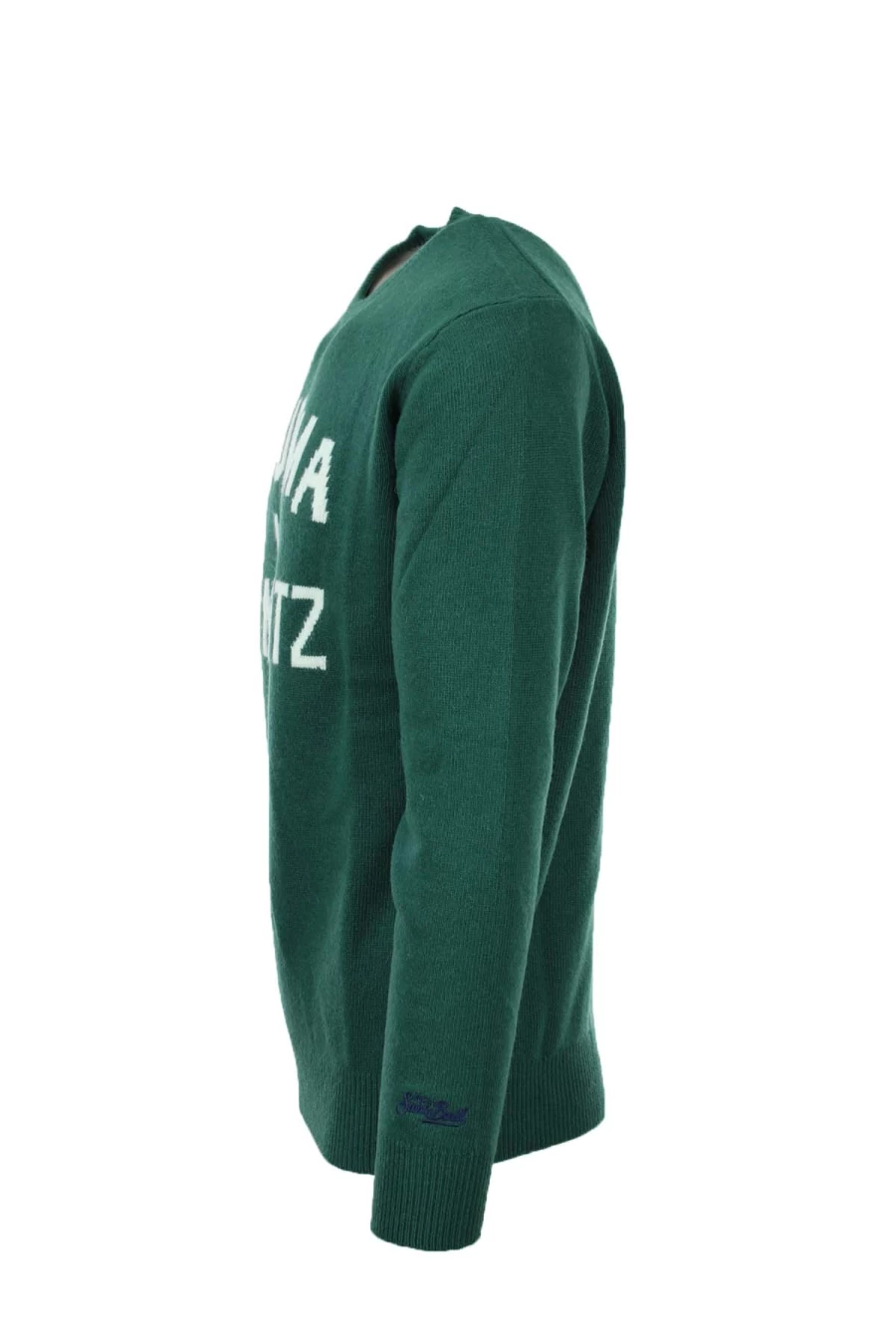 Saint Barth MC2 Men's Round Neck Pullover Shirt - Premium Cotton Knitwear - Casual Elegance Style